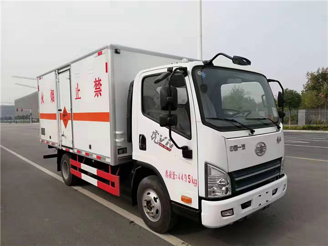 國六藍牌解放氣體廂式運輸車 國六藍牌解放氣體廂式運輸車