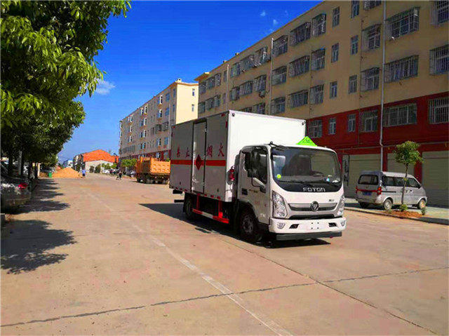 國六福田奧鈴氣體廂式運輸車 國六福田奧鈴氣體廂式運輸車