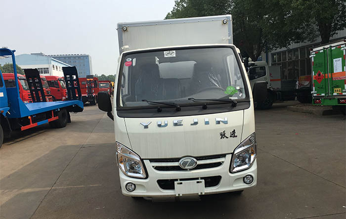 躍進藍牌易燃液體廂式運輸車