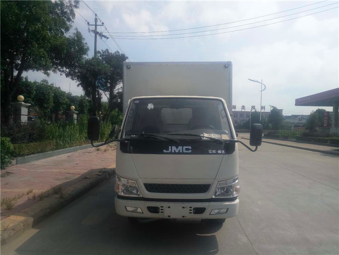 危險品箱式運輸車江鈴廢機油危險品箱式運輸車