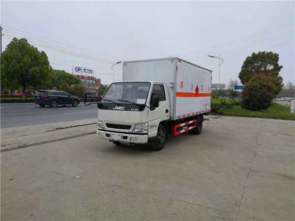 江鈴危險品廂式運輸車 江鈴危險品廂式運輸車