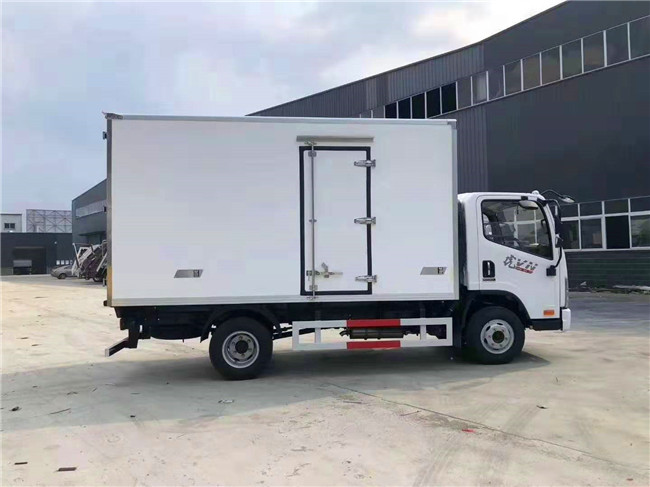國六解放4.2米冷藏車